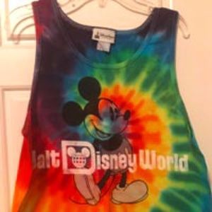 Disney Parks Tye Dye Mickey Tank top